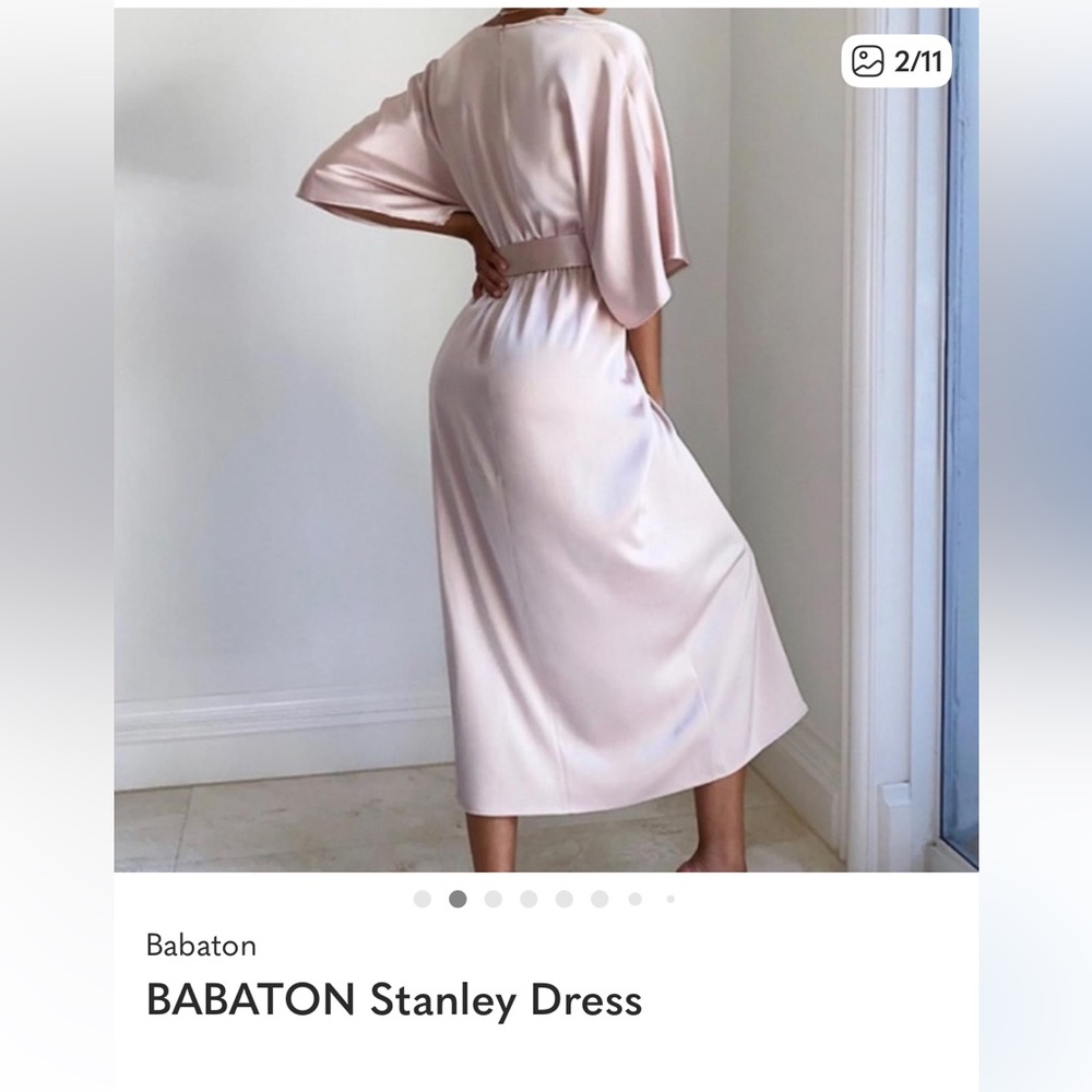 BABATON Stanley Midi Dress Size 4 - Picture 4 of 5